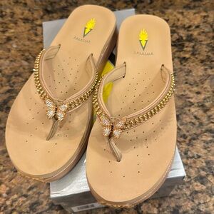 Volatile - Gold Sandal